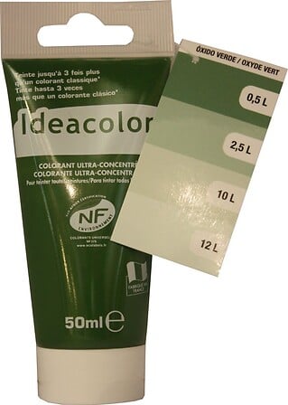 IDEACOLOR Colorant Ultra-concentre - Oxyde Vert - 50ml