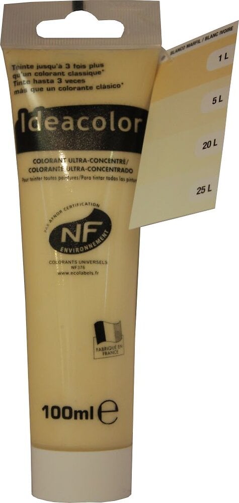 IDEACOLOR - Colorant Ultra-concentre 100ml Blanc Ivoire - large