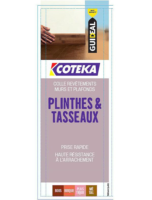 COLLE PLINTHES TASSEAUX 310ML | Bricomarché