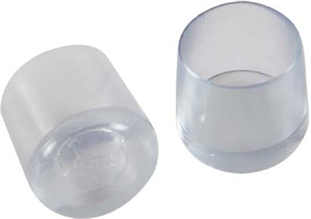 COTEKA - Blister de 4 embouts couvrants  plastique translucide D. 16 mm COTEKA - large