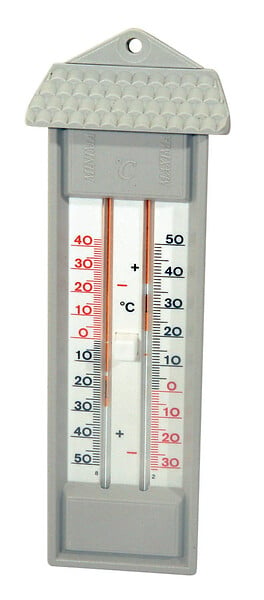 Thermomètre mini maxi plastique