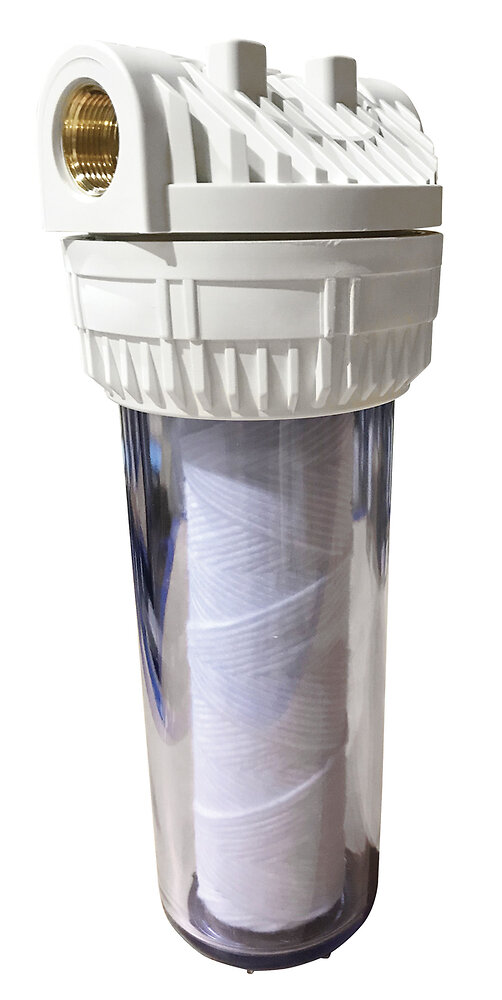 AQUAWATER - Cartouche filtrante bobinée 20µ - Taille standard 9"3/4 - Durée 6 mois - large