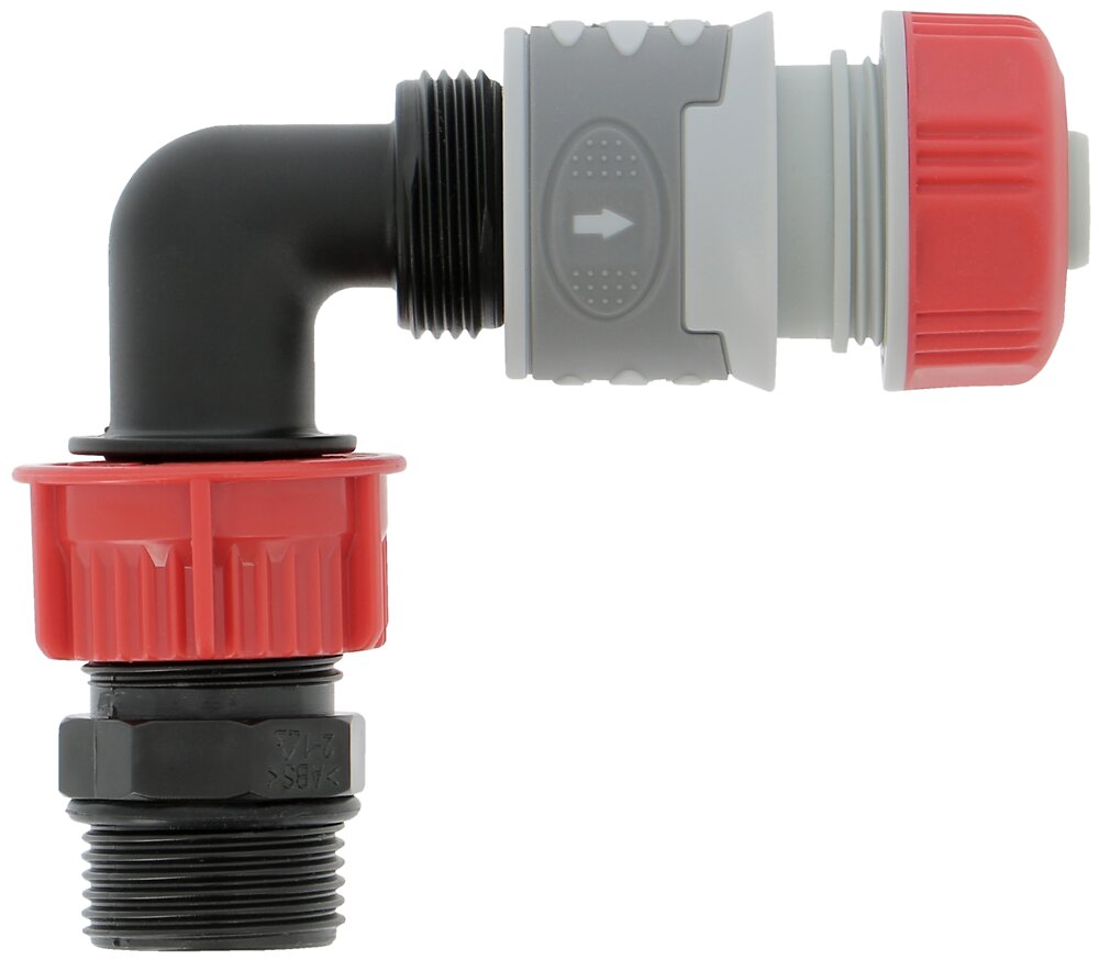 SPIDOCLASS - Kit coude gros débit 19mm - large