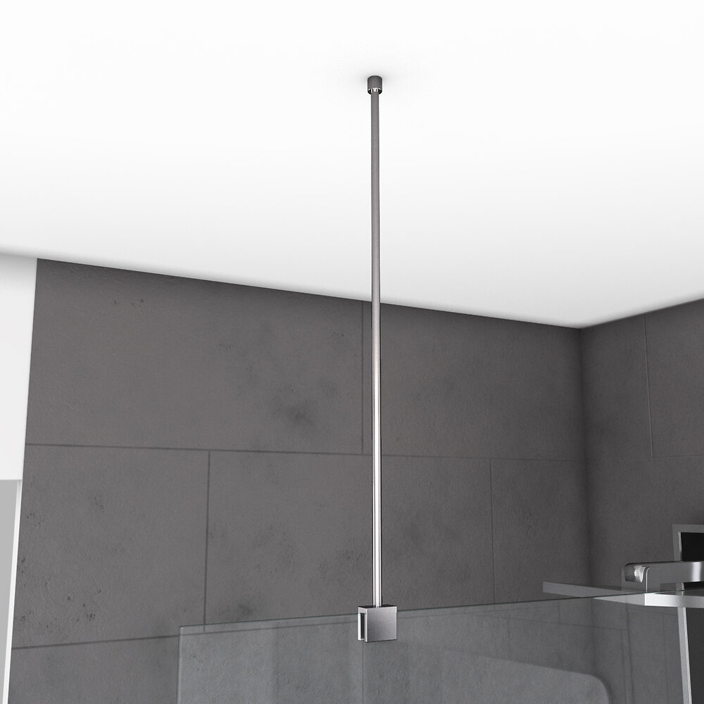 Barre De Fixation Plafond Pour Douche A L Italienne Bricomarch