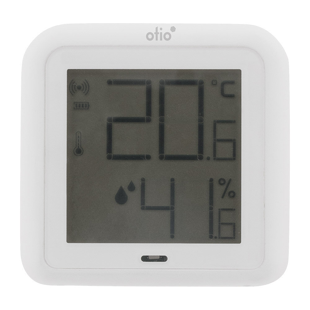 OTIO - Pack de démarrage chauffage connecté OtioHome (1 thermomètre hygromètre connecté, 2 modules pour radiateur, 1 box) - large