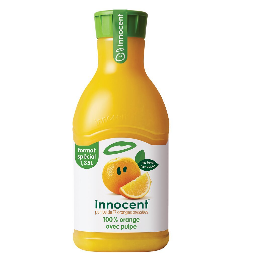 Innocent Innocent Jus d'orange avec pulpe la bouteille de 1.35l