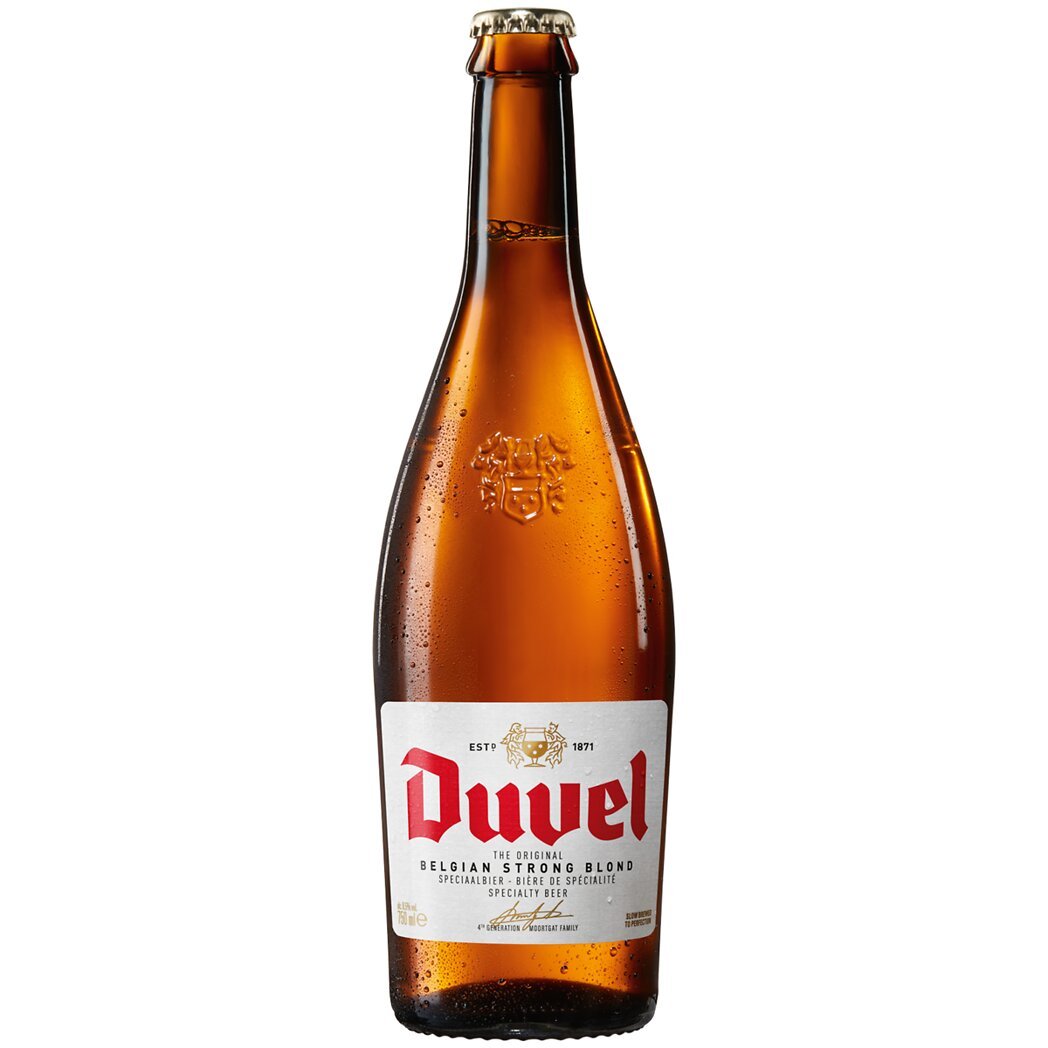 Duvel Duvel Bière blonde de spécialité Belge la bouteille de 75cl