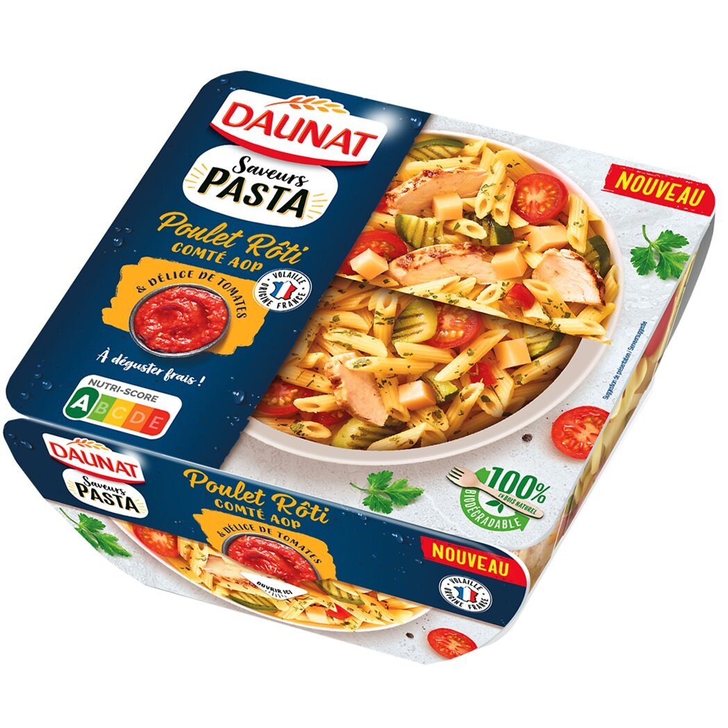 Saveur pasta - poulet rôti comte délices de tomates Daunat - Intermarché