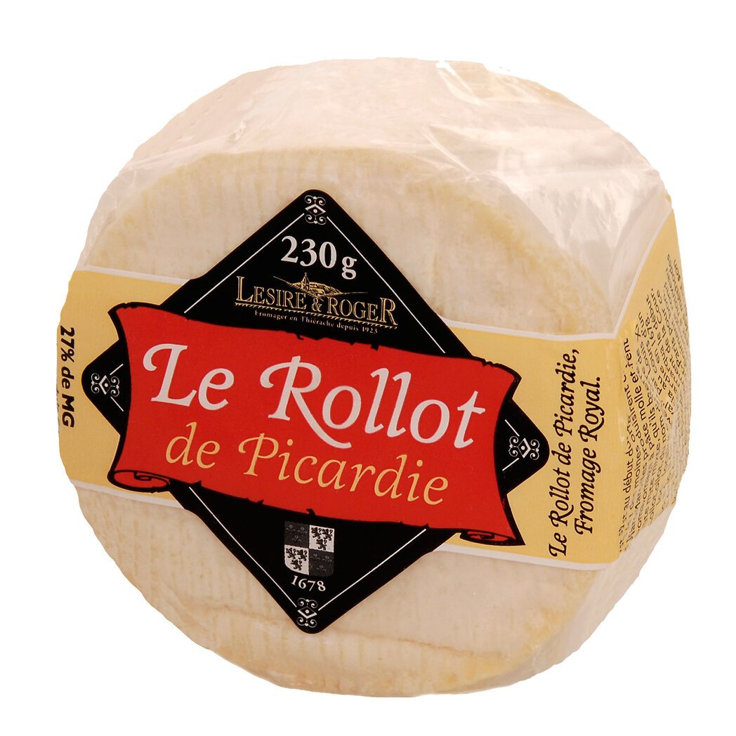 Lesire Lesire et Roger Rollot de picardie le fromage de 230g