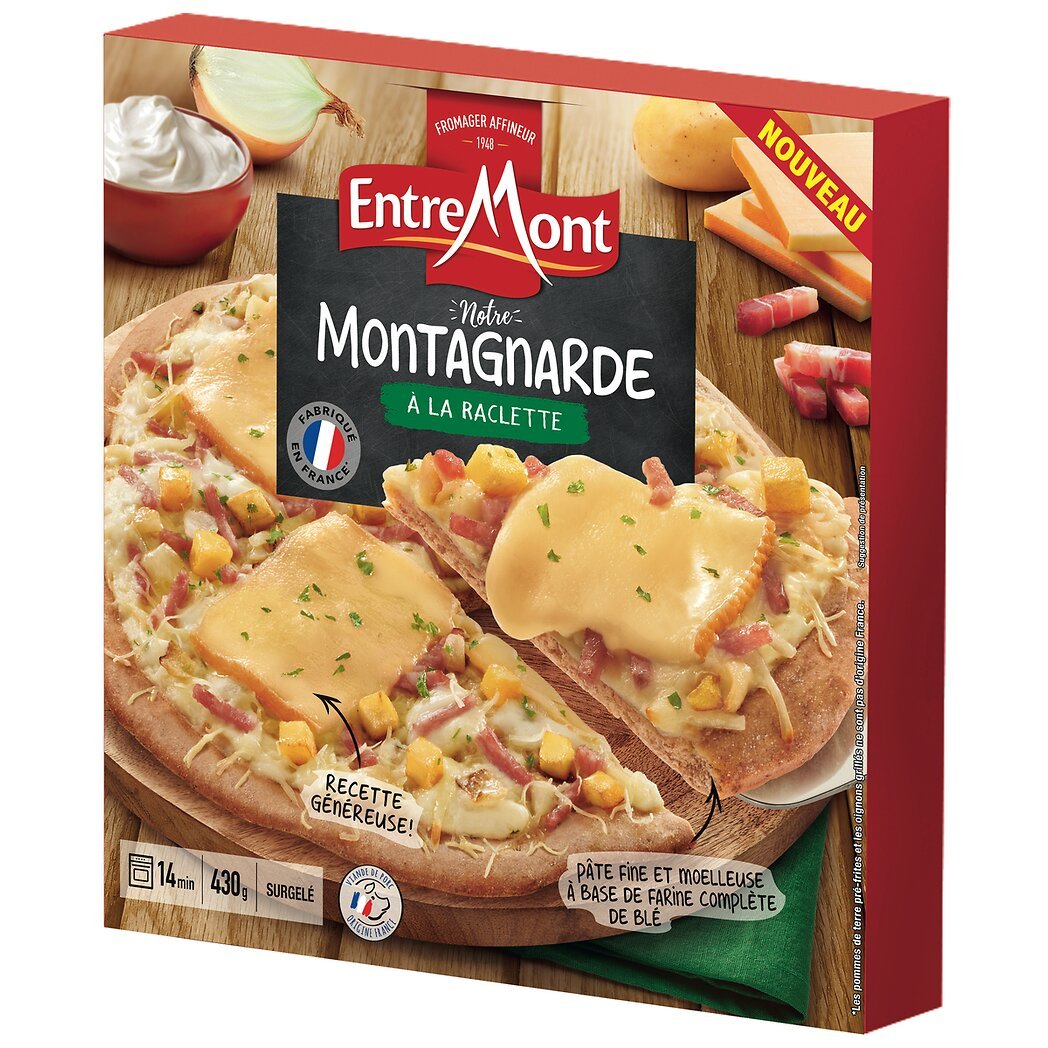 Entremont Entremont Pizza la montagnarde la boîte de 430g