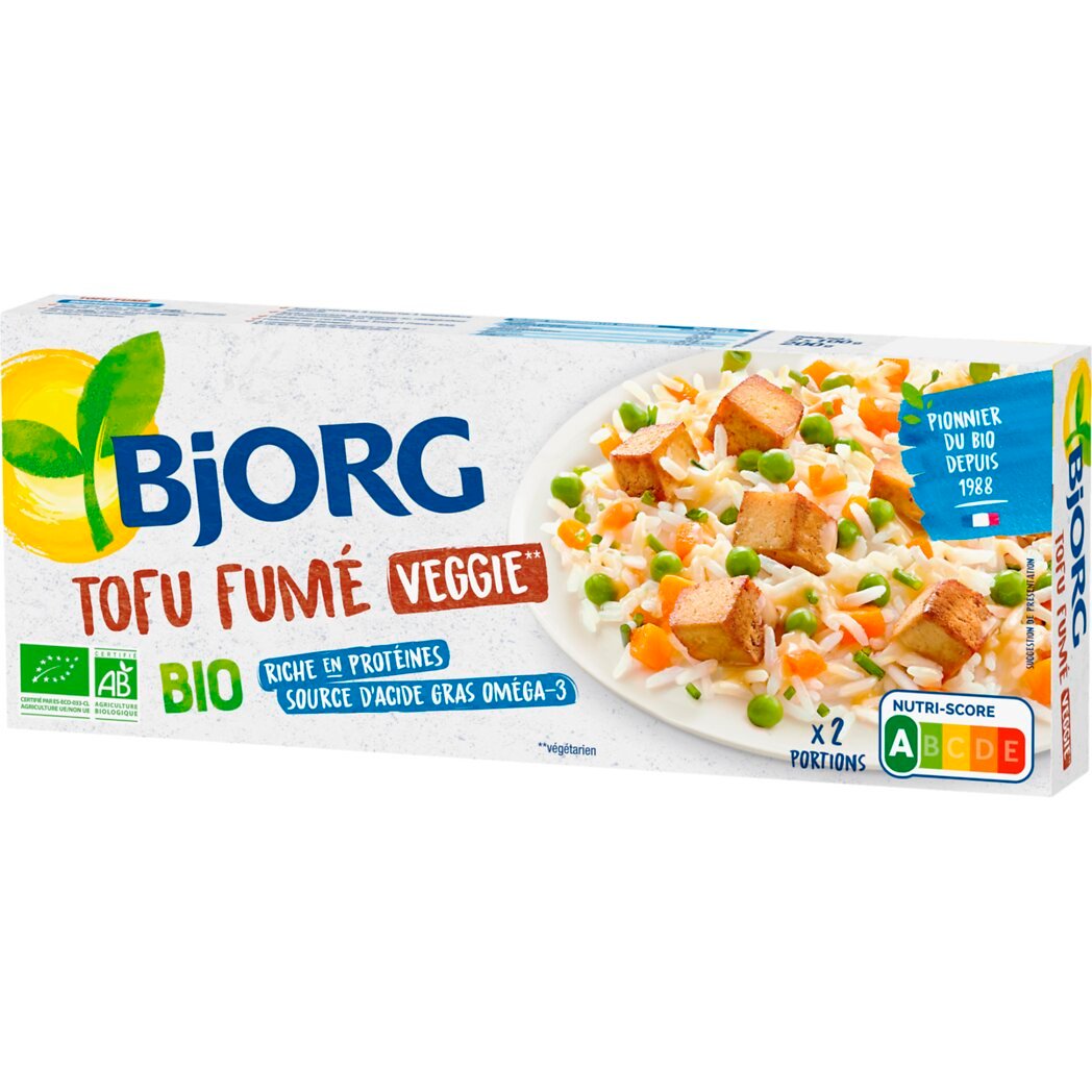 Bjorg Bjorg Tofu fumé Bio la boîte de 200g