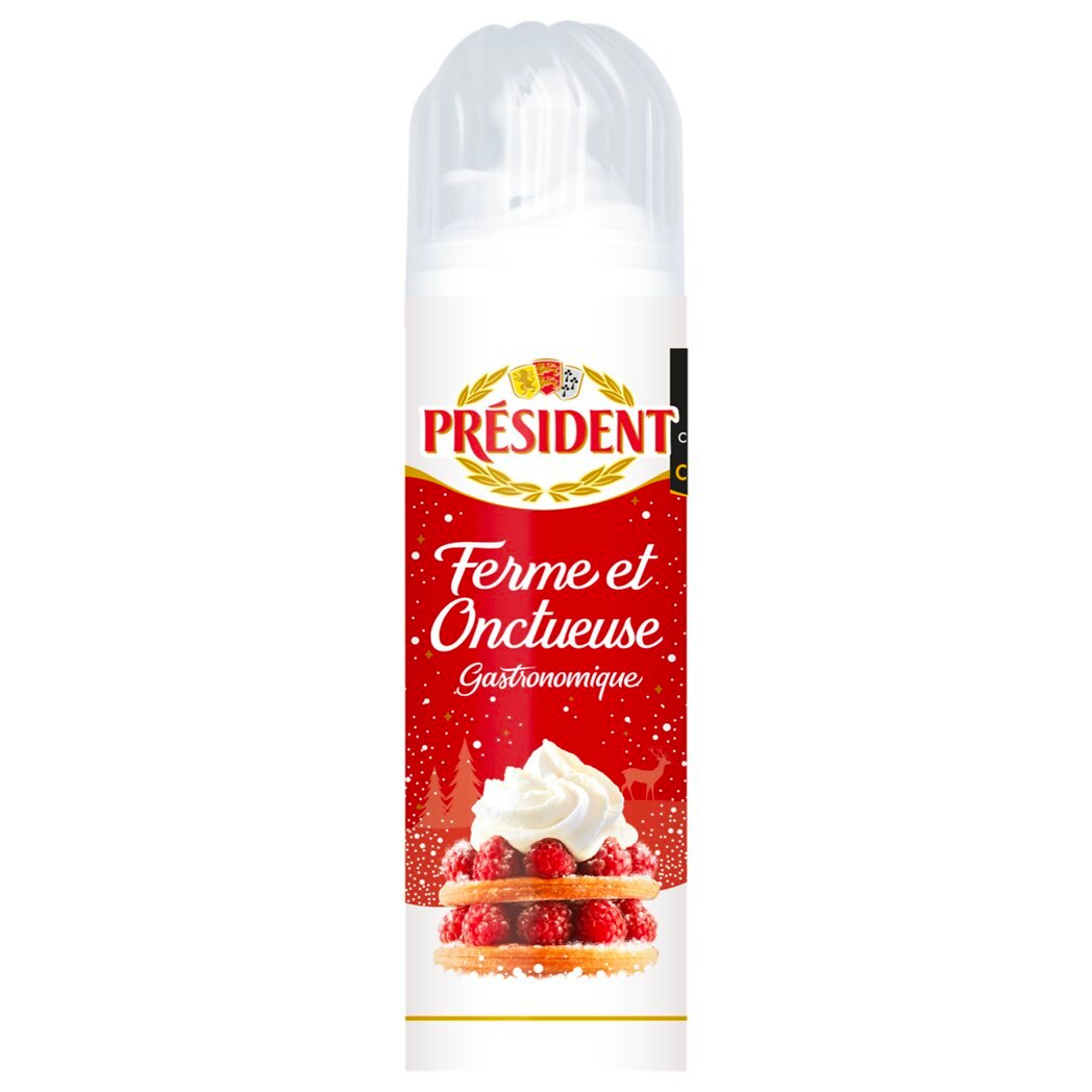Président Président Crème ferme et onctueuse la bombe de 241 ml
