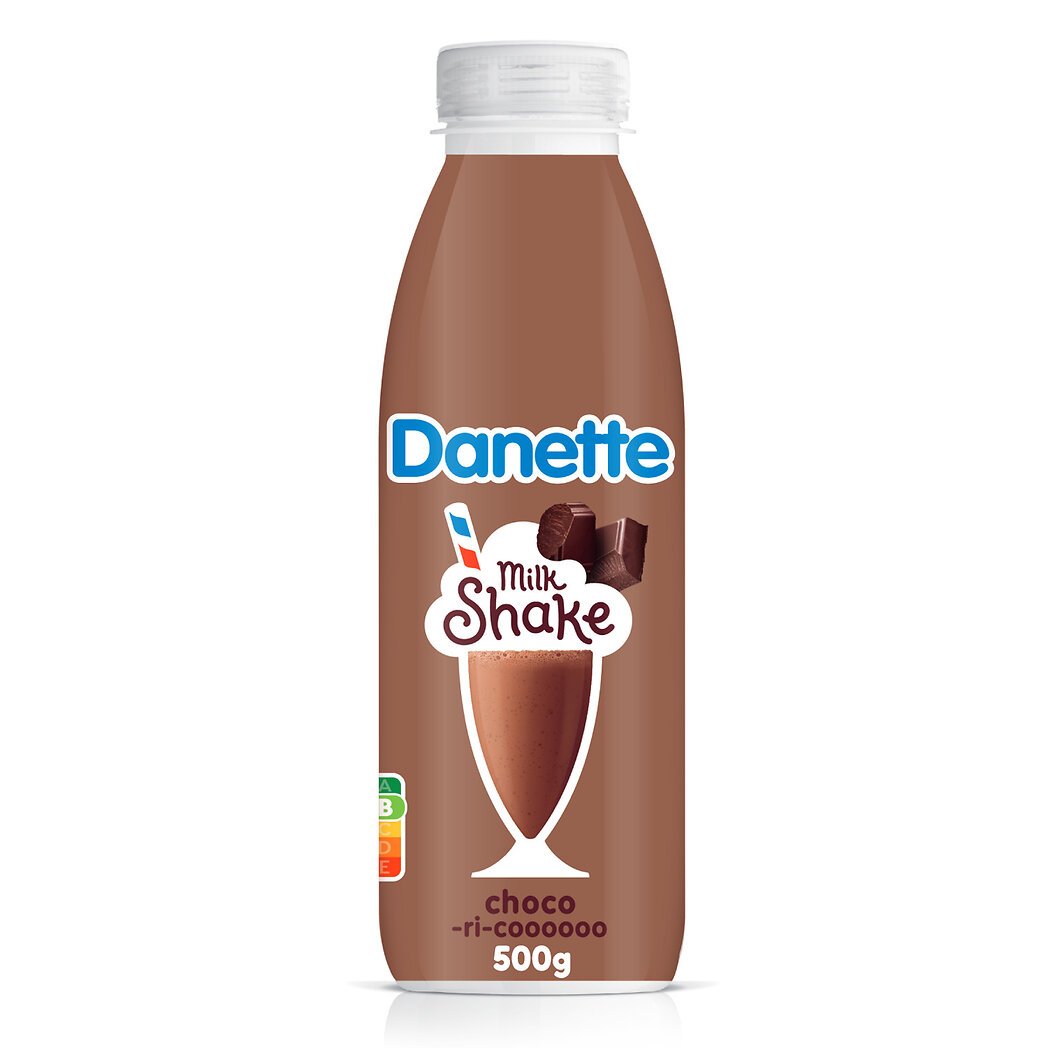 Nora Danette Yaourt à boire chocolat milkshake la bouteille de 500ml