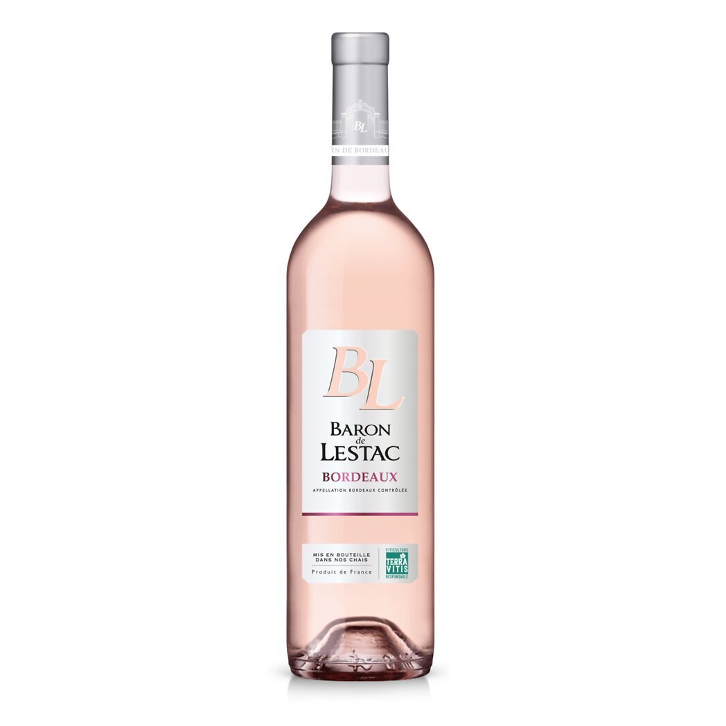 Baron de Lestac Baron de Lestac Bordeaux, vin rosé la bouteille de 75cl