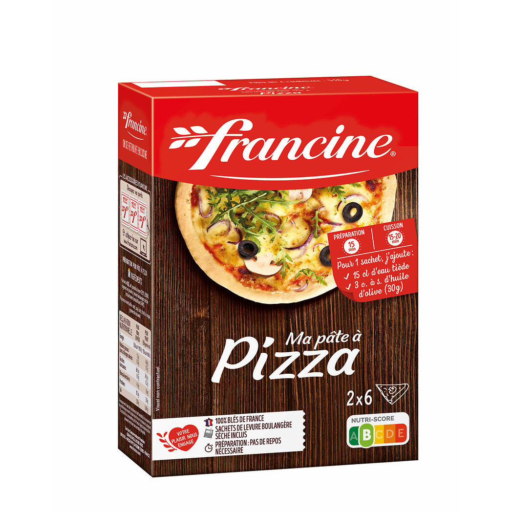 Francine Francine Ma Pâte à Pizza la boite de 510 g