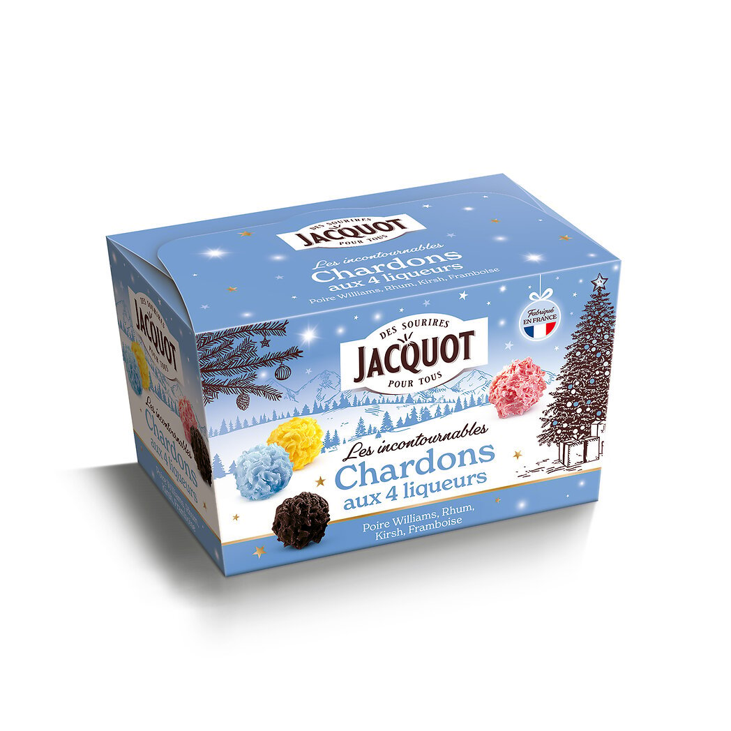 Boite chardons aux 4 liqueurs Jacquot - 300g
