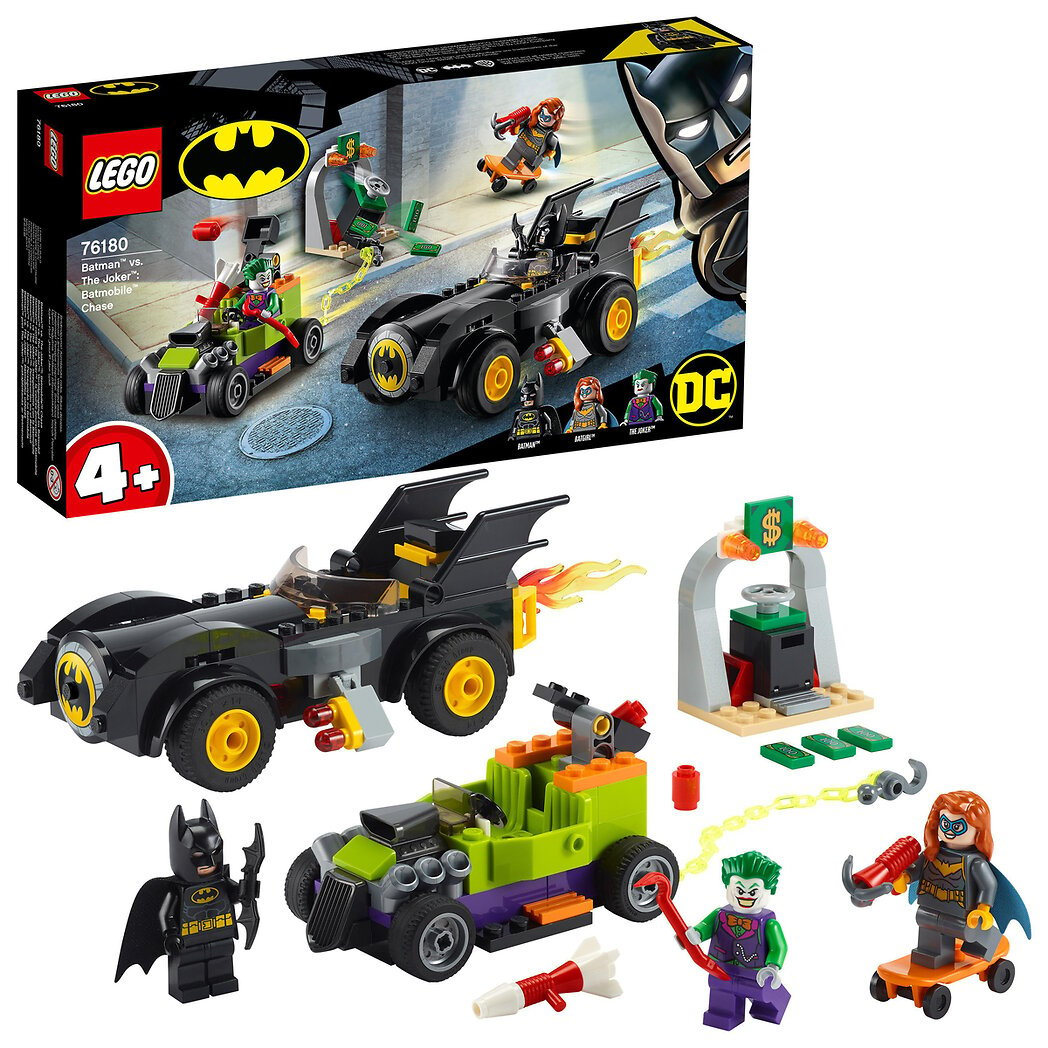 DC - Batman contre le Joker : course-poursuite en Batmobile Lego -  Intermarché