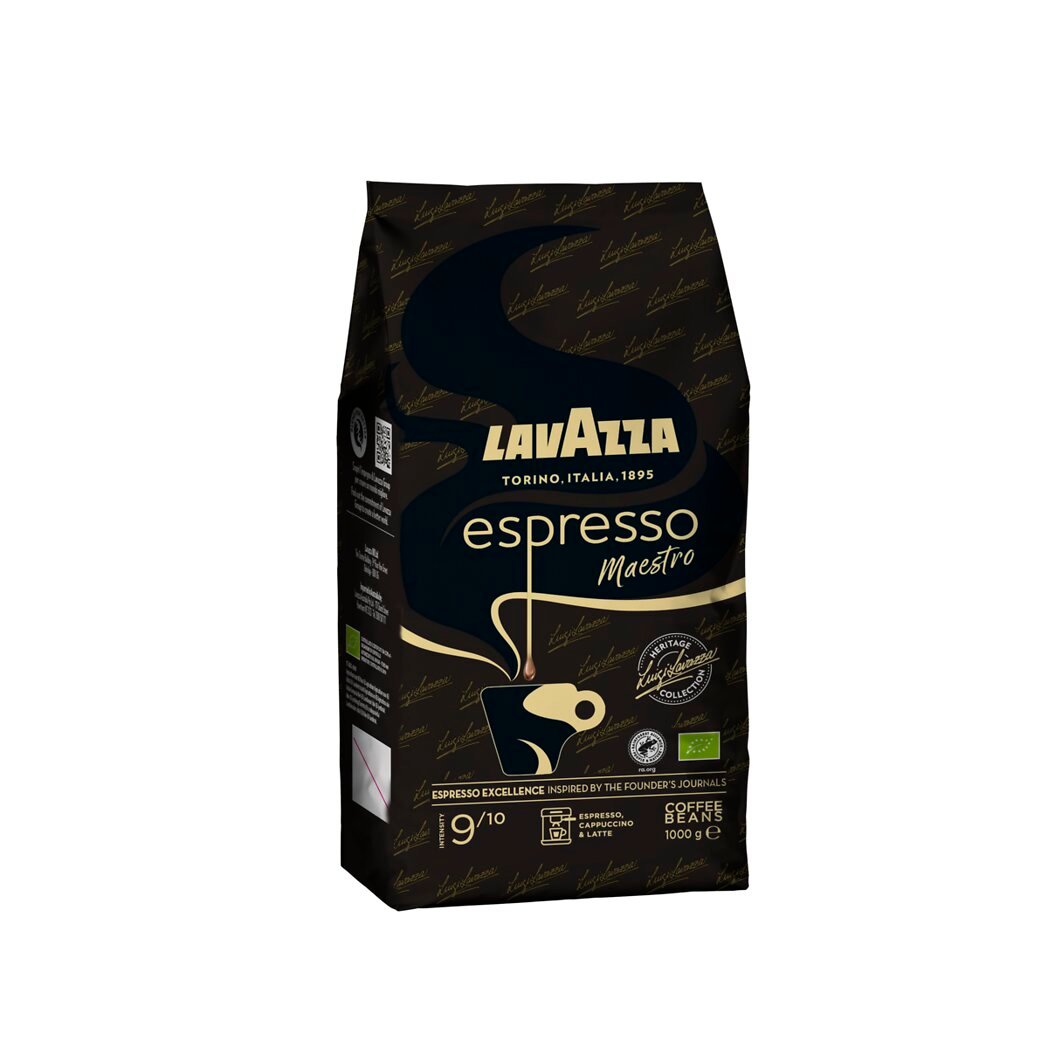 Café en grains Espresso Maestro BIO Lavazza Intermarché