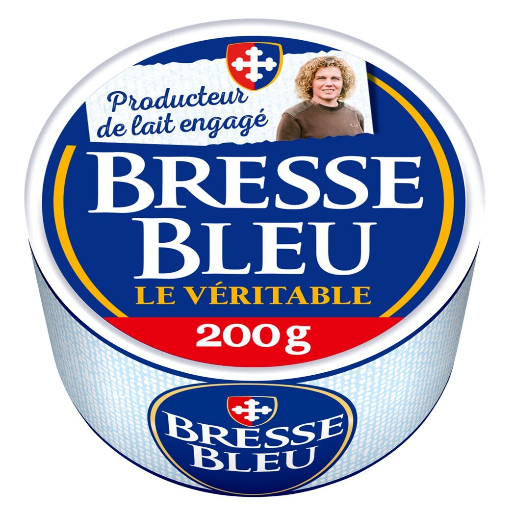 Bresse Bleu Bresse Bleu Fromage Le Véritable la boite de 200g
