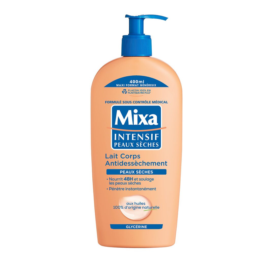 Mixa Mixa Intensif peaux sèches lait anti dessèchement la pompe de 400ml