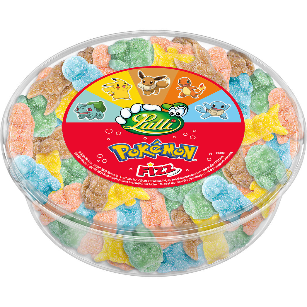 Bonbon acidulés Pokémon Fizz Lutti - Intermarché