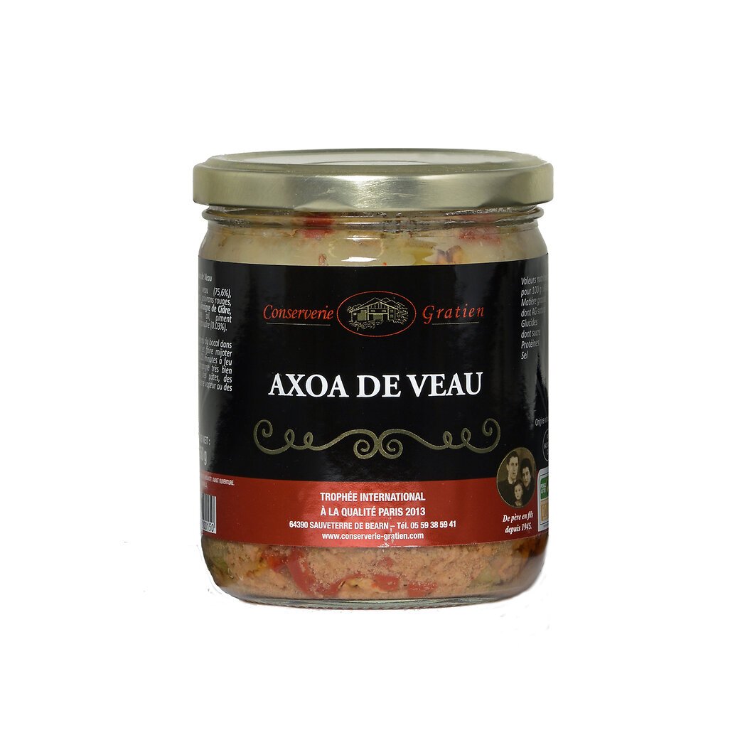 Axoa de veau Conserverie Gratien - Intermarché