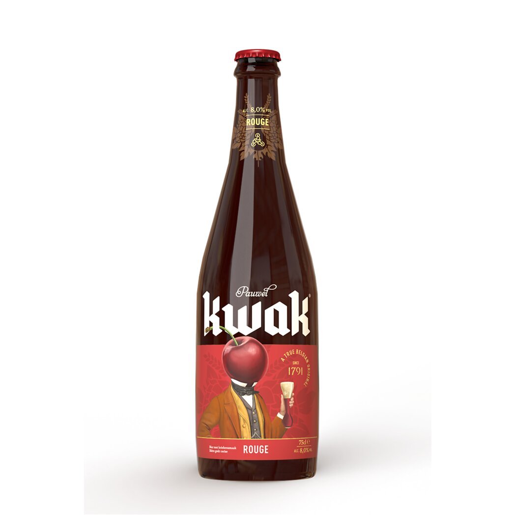 Kwak Kwak Bière rouge fruitée cerise La bouteille de 75cl