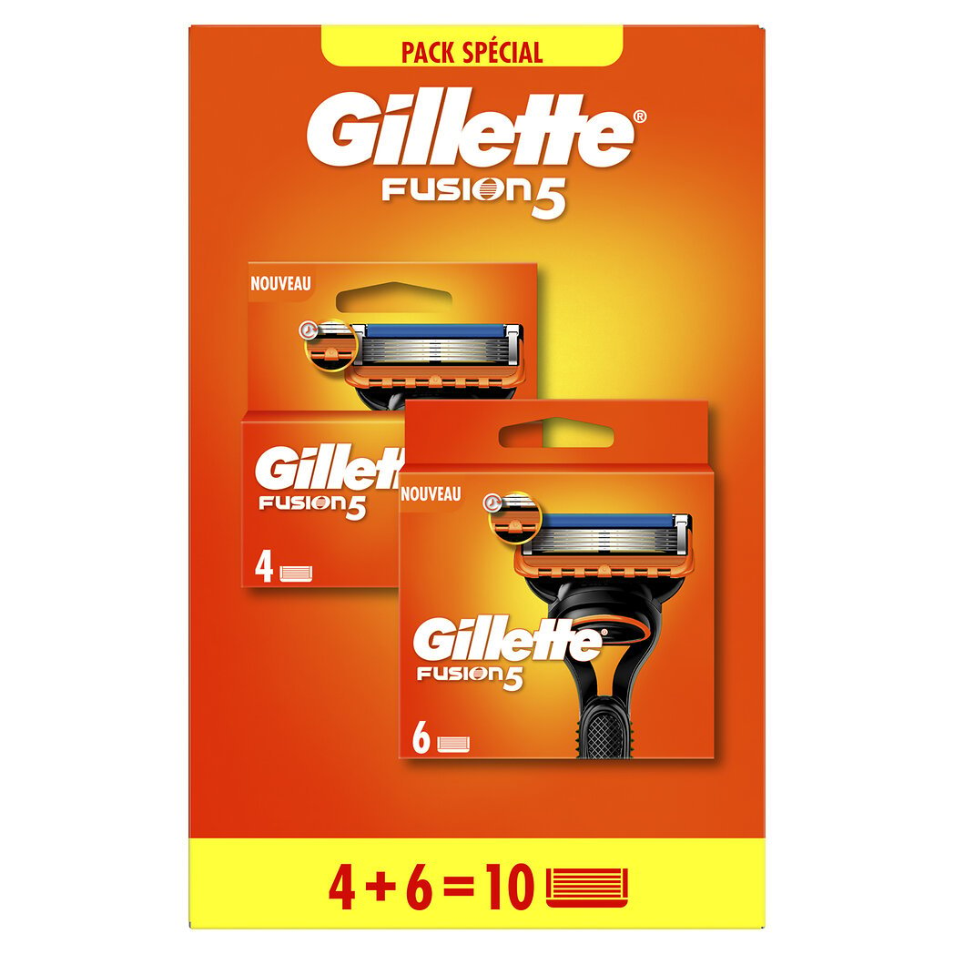 Gillette Fusion 5 - Lames La boîte de 10 lames