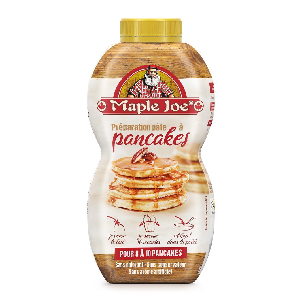 Maple Joe Préparation pour pancakes La bouteille de 215ml