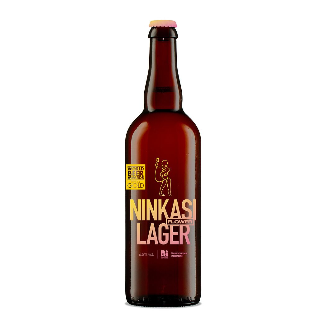 Ninkasi Bière Lager Flower 6,5° La bouteille de 75cl