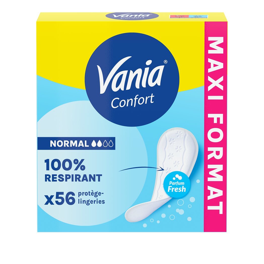 Vania Protège slips confort fresh la boite de 56