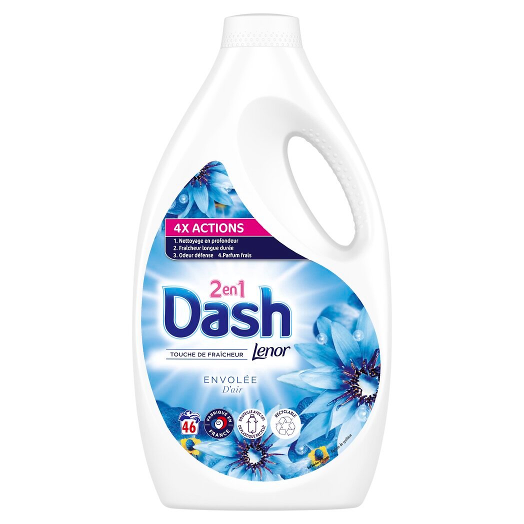 Promo Dash lessive pods tout en 1 envolée d'air 40 doses (b) chez  Intermarché