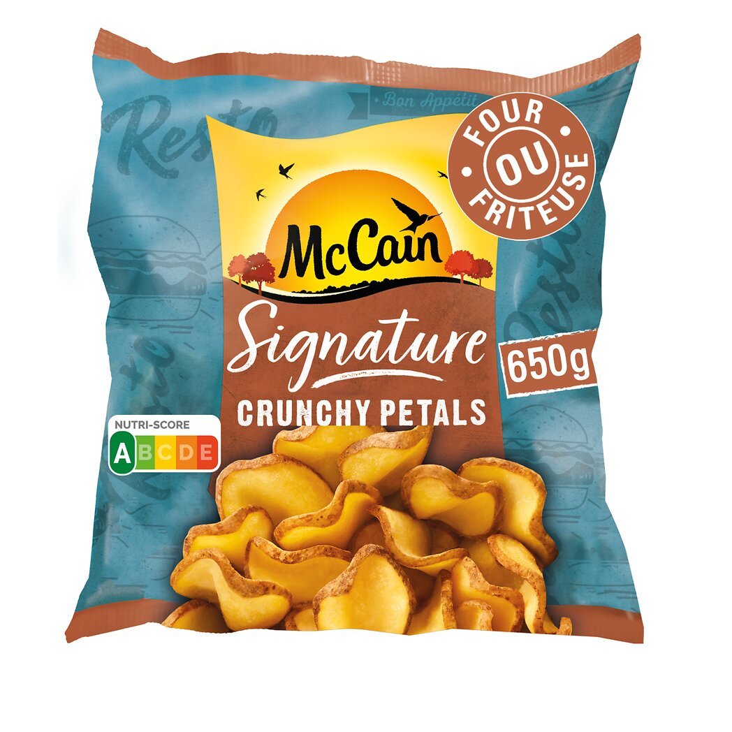 Mc Cain Signature - Pétales de pomme de terre croustillants Crunchy Petals le sachet de 650g