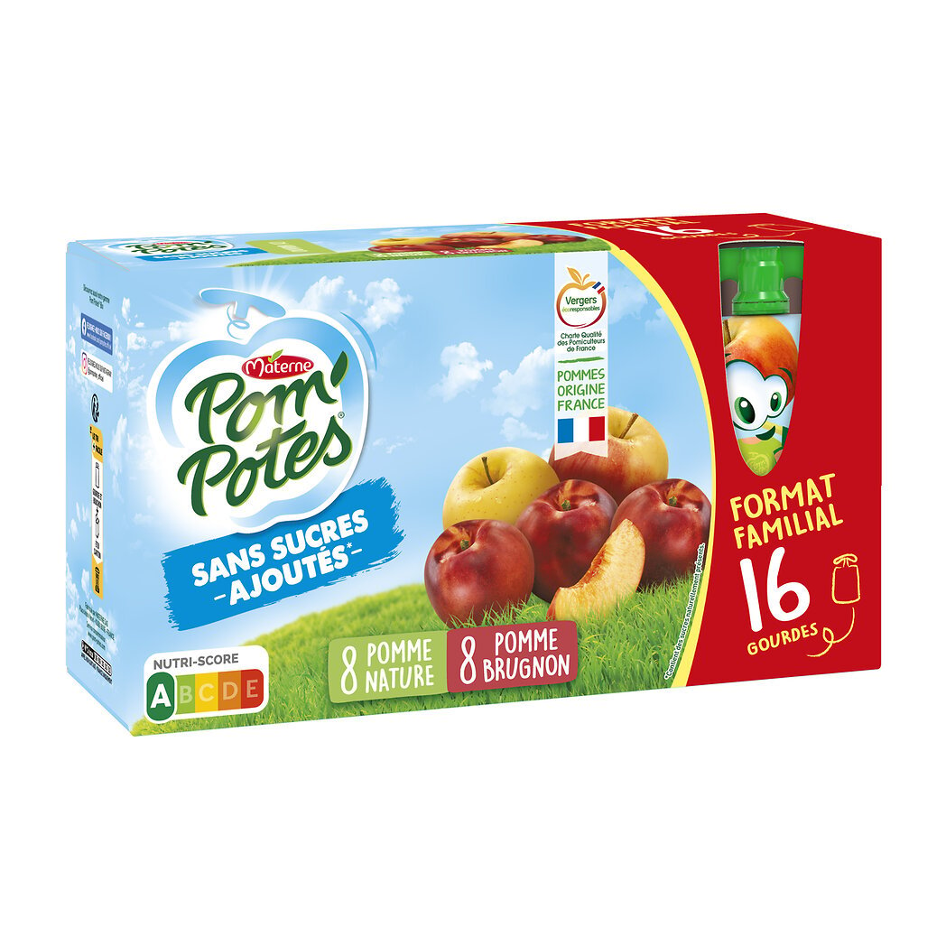 POM'POTES : Compote de pomme - chronodrive