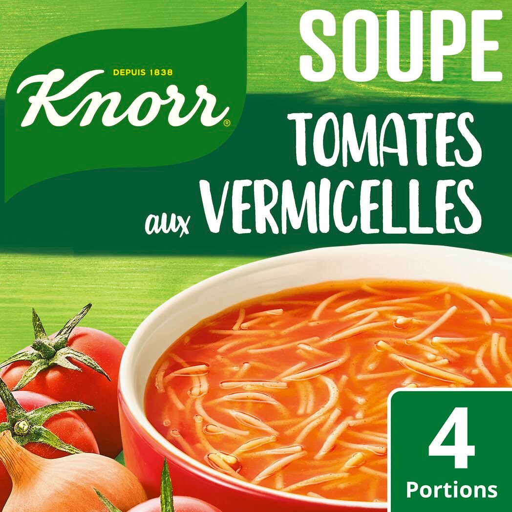 EURO MARKET  maggi soupe deshydratee tomate vermicelles bio 70g