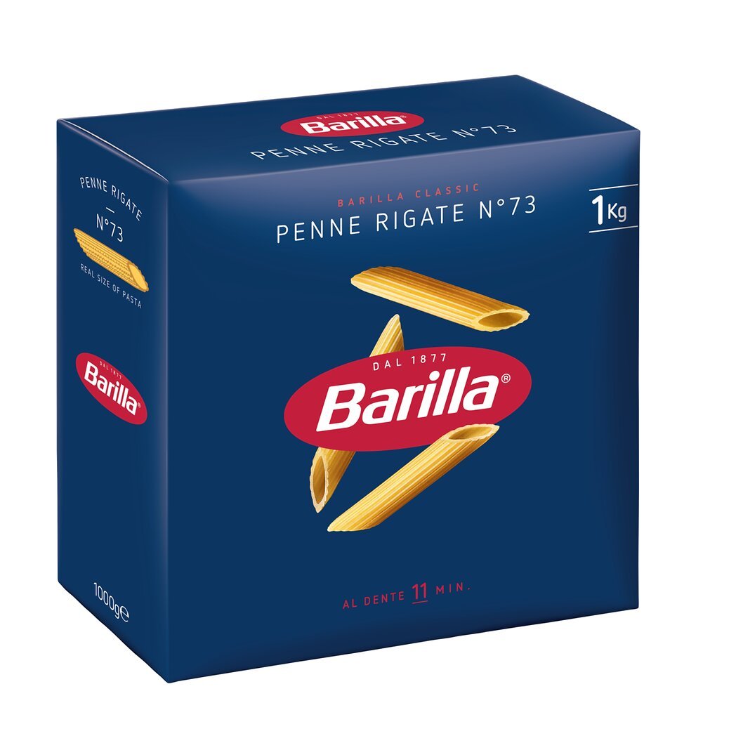 Barilla Barilla Pâtes Penne Rigate le paquet de 1kg