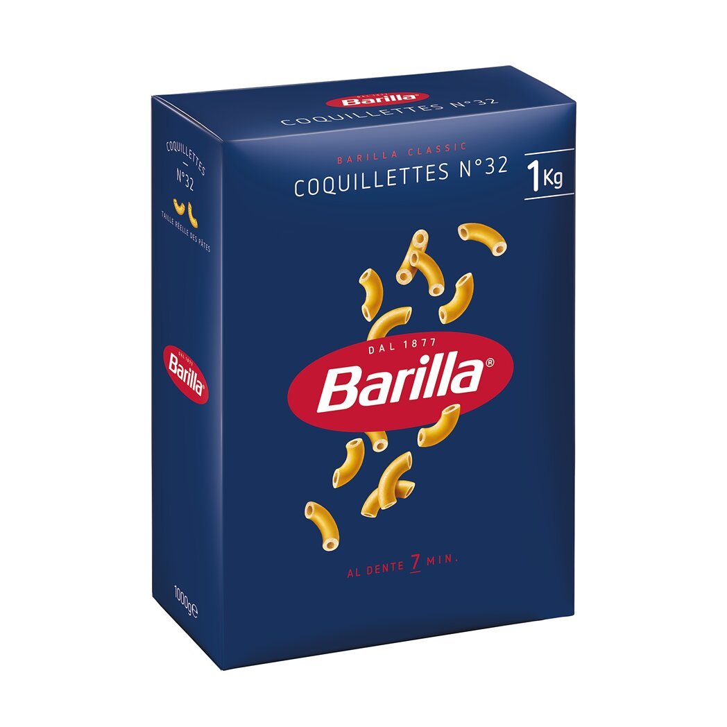 Barilla Barilla Pâtes Coquillettes le paquet de 1kg