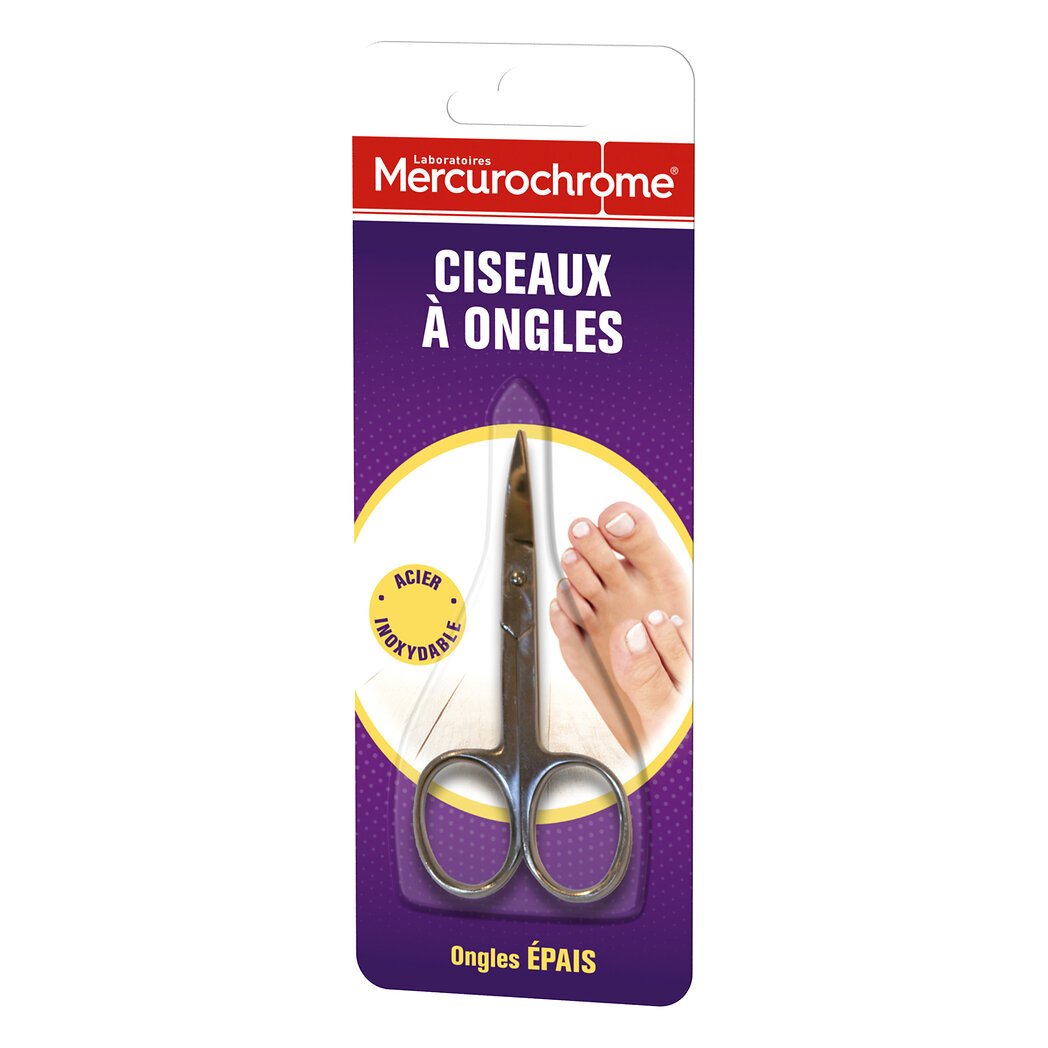 Mercurochrome Mercurochrome Ciseaux à ongles la paire de ciseaux