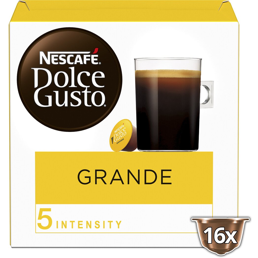 Nescafé Nescafé Dolce Gusto - Capsules de café Grande la boîte de 16