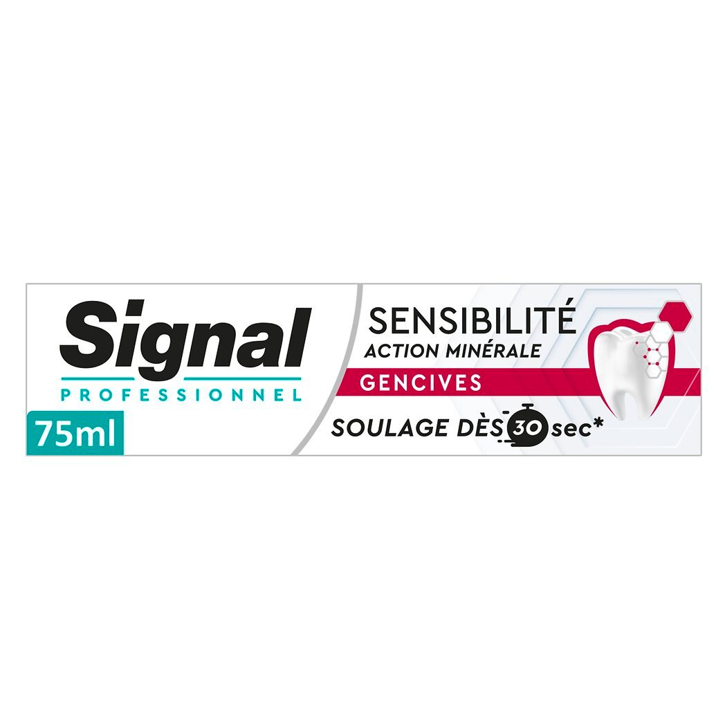 Signal Professionnel - Dentifrice sensibilité gencives le tube de 75ml