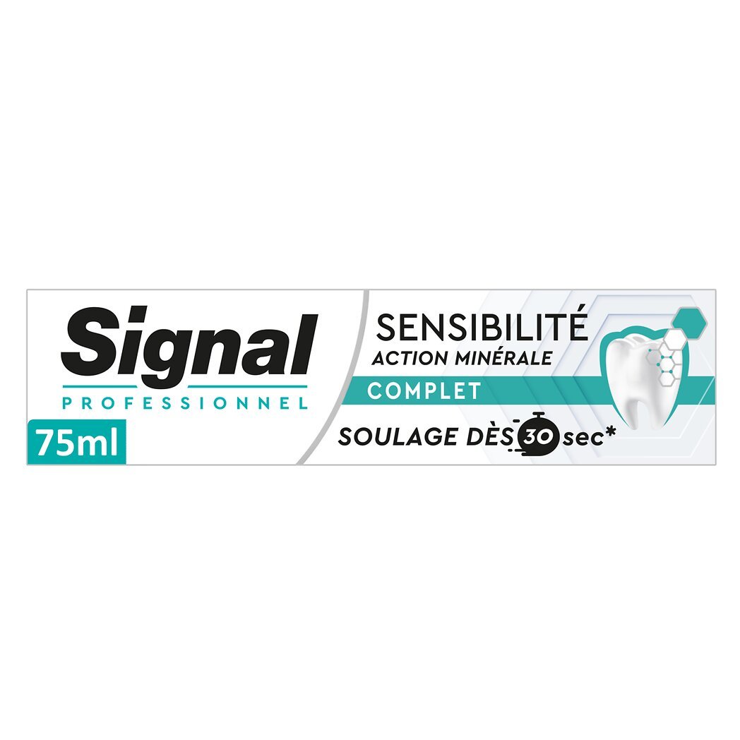 Signal Professionnel - Dentifrice sensibilité complet Le tube de 75ml