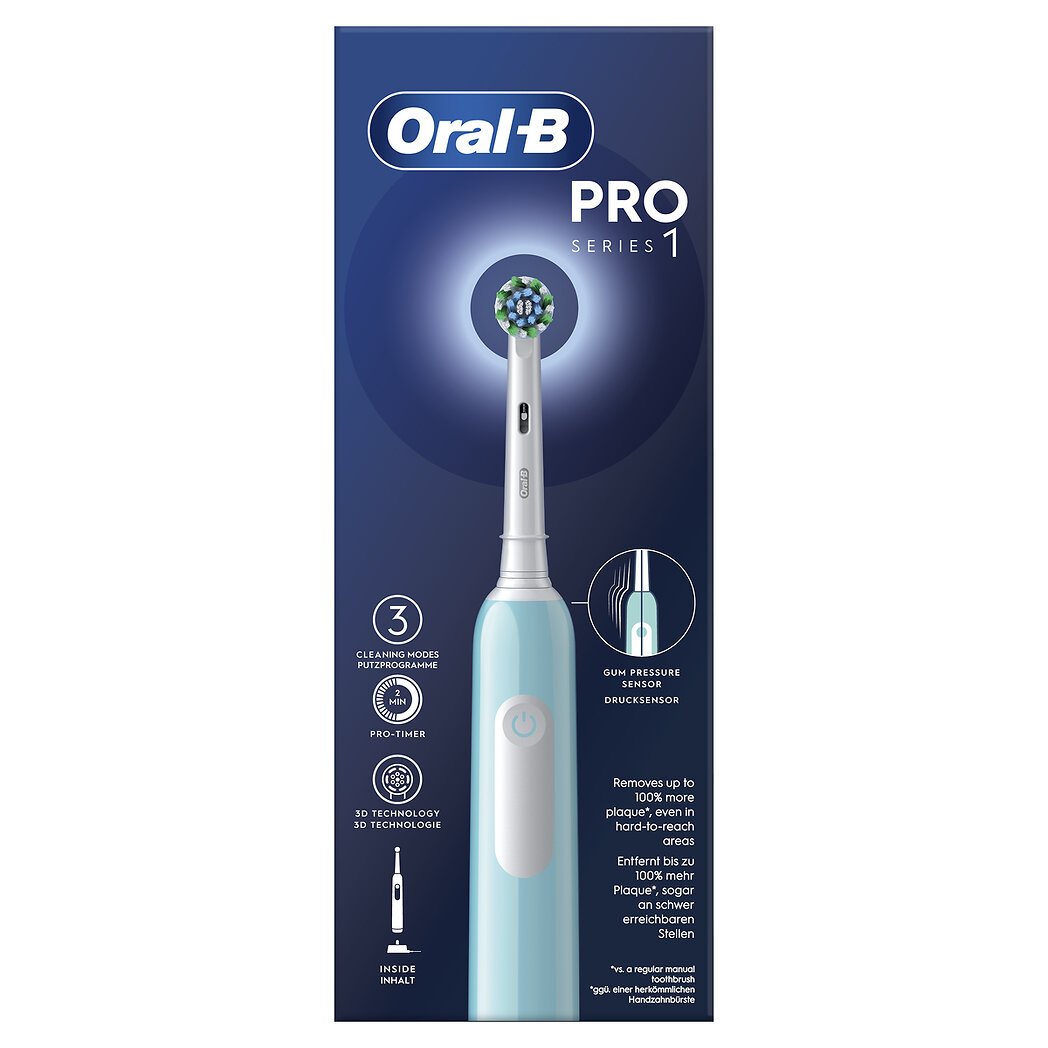 Oral B Pro Series 1 - Brosse à dents électrique bleue l'unité