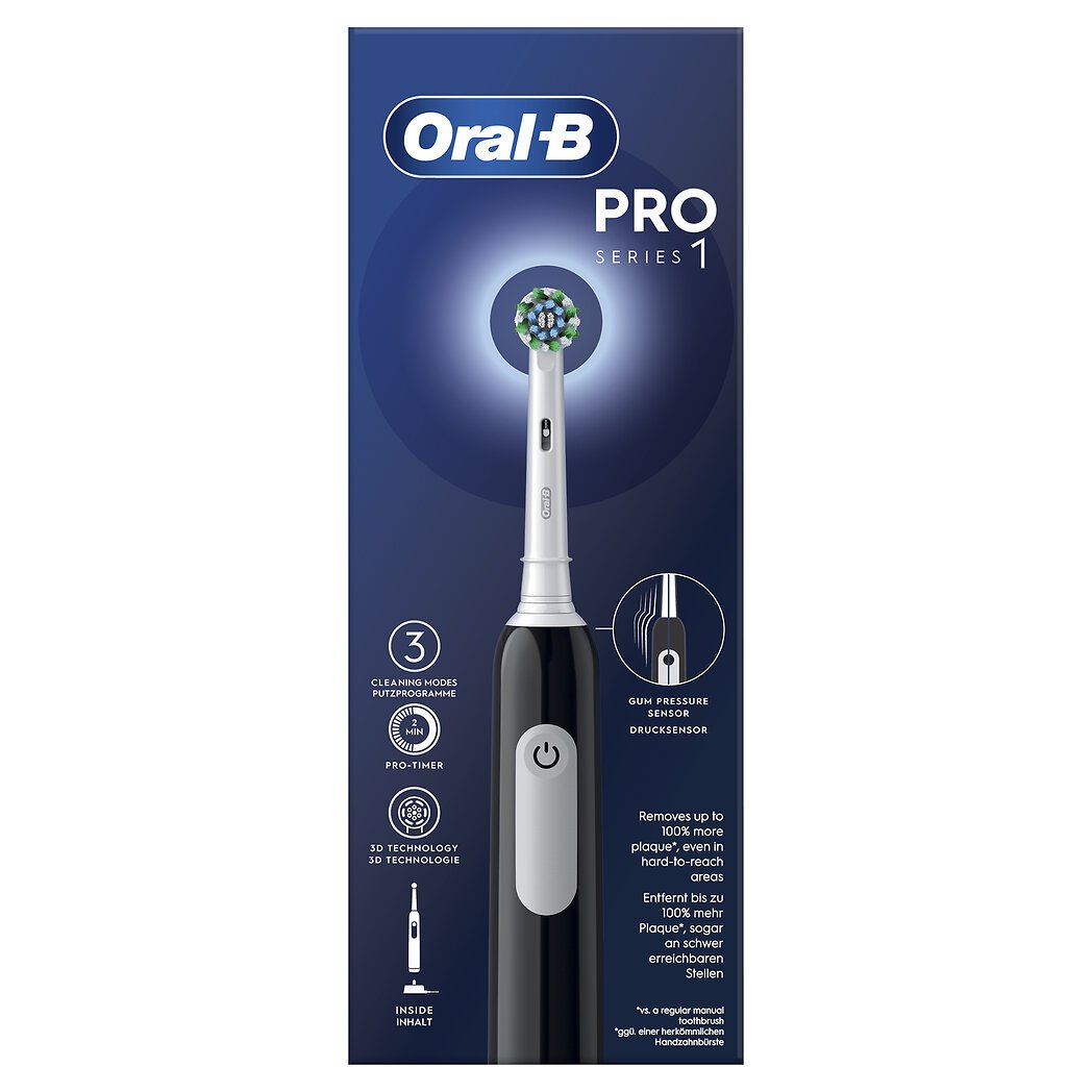 Oral B Pro Series 1 - Brosse à dents électrique noire l'unité