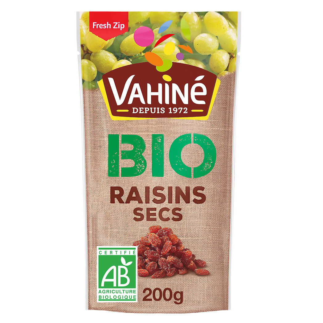 Vahiné Raisins Secs, 125g : : Epicerie