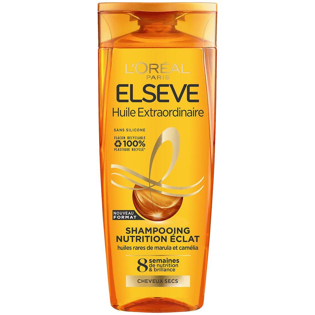 L'Oréal Elsève - Shampoing nutrition éclat huile extraordinaire le flacon de 300ml