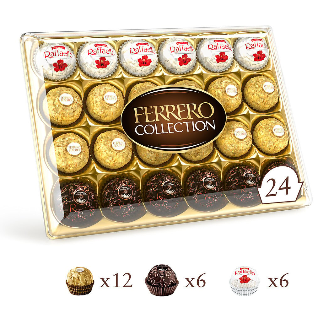 Ferrero Ferrero Assortiment chocolats Collection la boite de 24 - 269 g