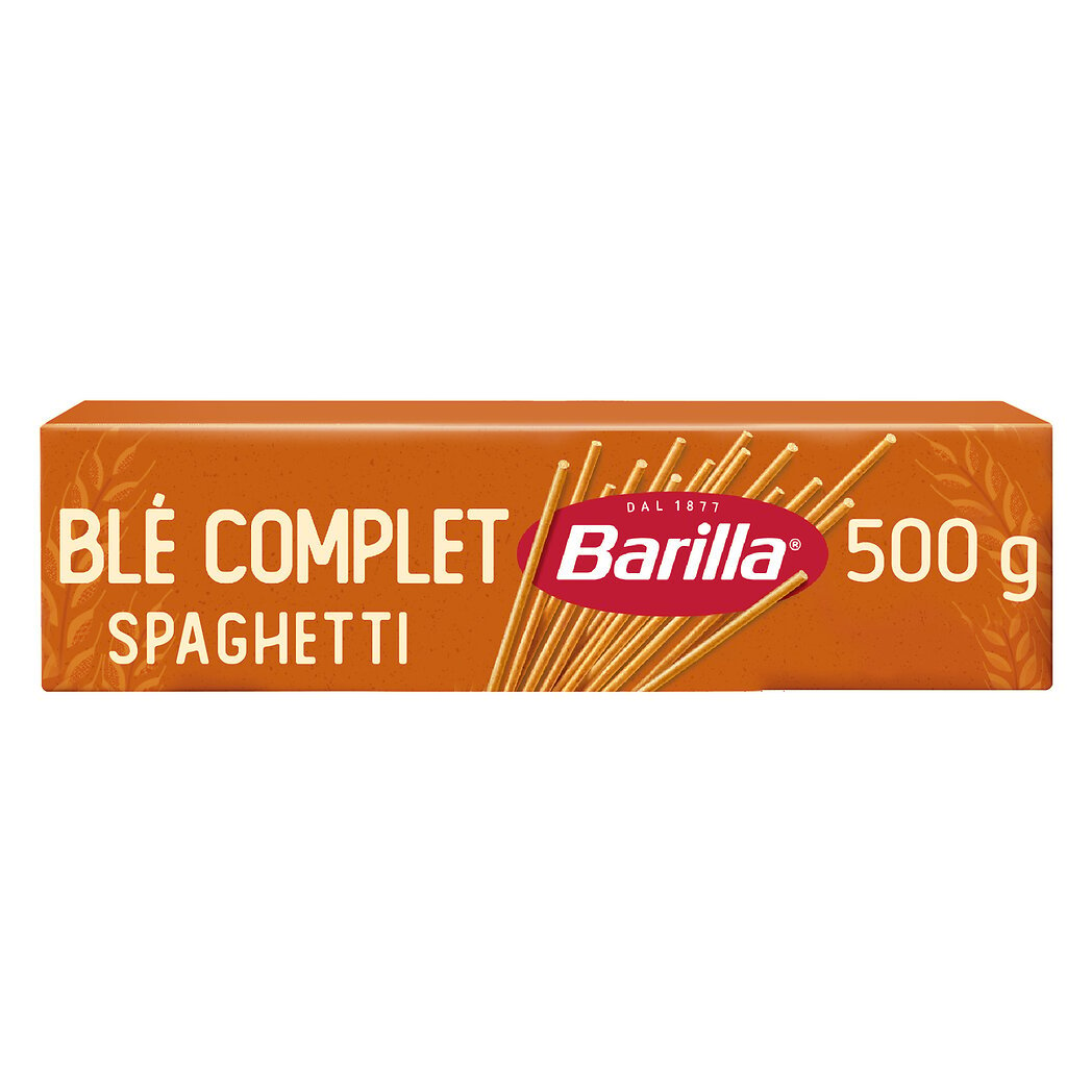 Barilla Barilla Pâtes Integrale Spaghetti n°5 au blé complet le paquet de 500g
