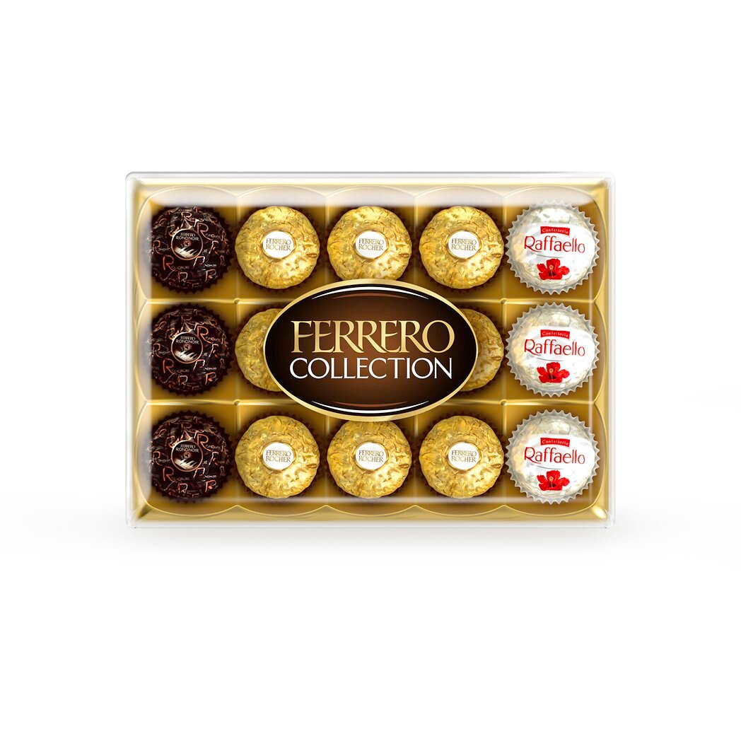 Ferrero Assortiments de chocolats La boite de 15 pièces - 172g