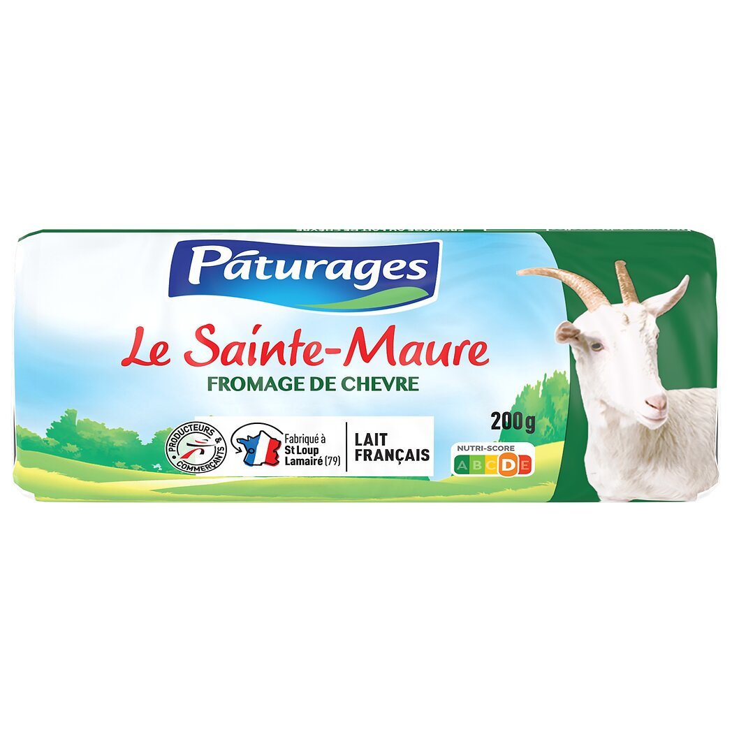 Le Sainte Maure Fromage De Chèvre Pâturages Intermarché 