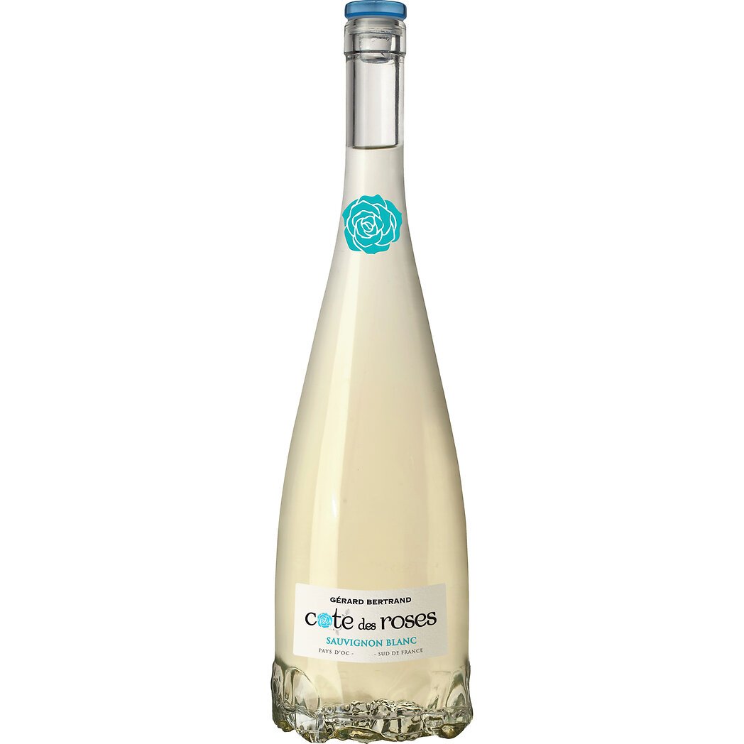 Gérard Bertrand Pays d'Oc IGP, Côte des Roses Sauvignon, vin blanc La bouteille de 75cl